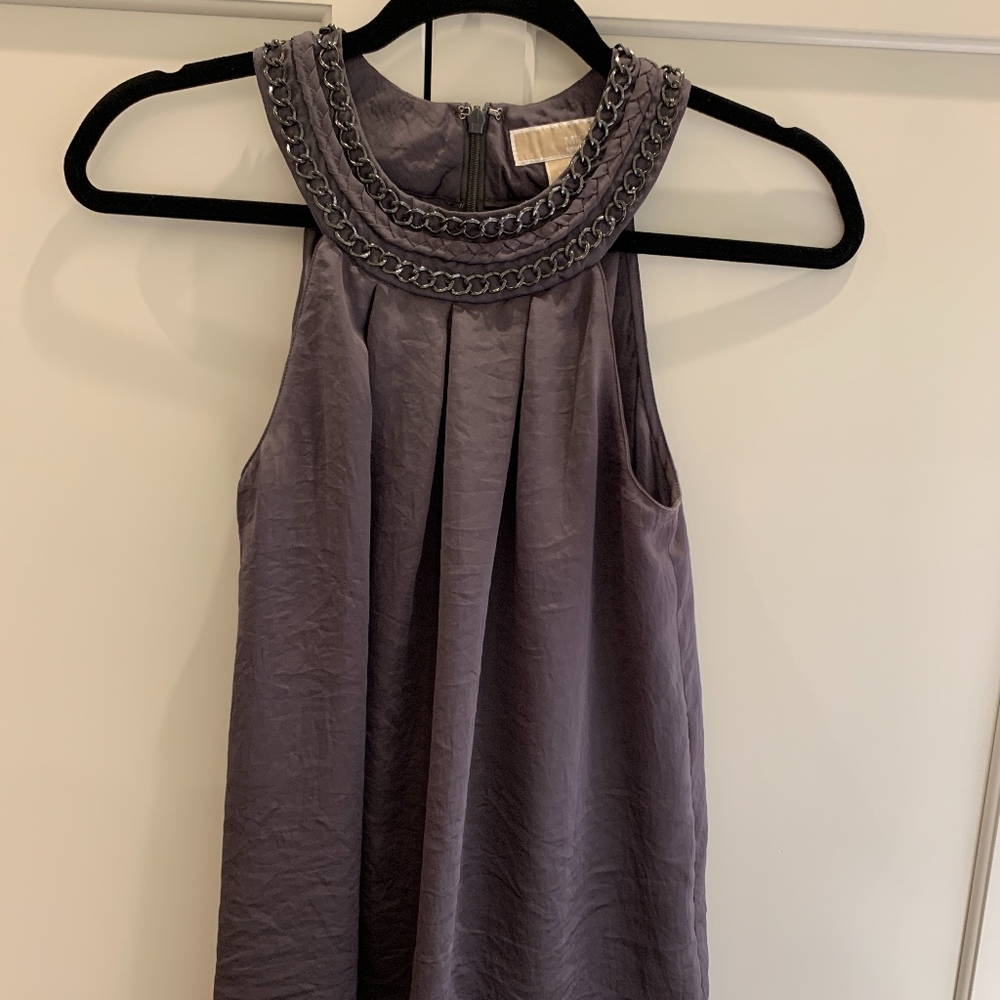 Michael Kors Sleeveless Gray top